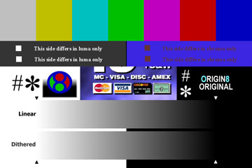 Stressful image to test DV Codecs